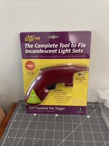 Light Keeper pRO Christmas Lights Incandescent Bulbs Repair Tool W/spare Bulbs - Picture 1 of 4