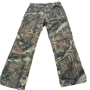 Mossy Oak Camo Pants Mens 30/30 Break Up Country Camouflage Cargo 5 Pocket - Picture 1 of 5