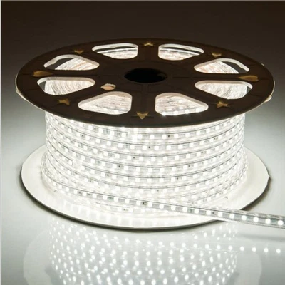 100M 12V 2835 120LED/M IP67 Waterproof Underwater Flexible Rope LED Strip Light - Image 1 of 4