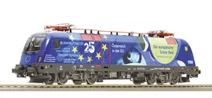 Roco HO 78502  "25 Years Austria In EU" Electric Locomotive for Marklin AC/Sound - Picture 1 of 4