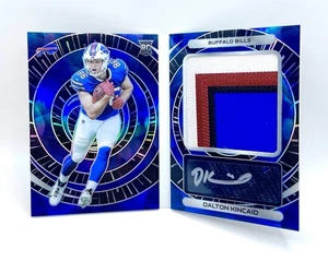 2023 Panini Spectra Dalton Kincaid Rookie Optics 4 Color Patch Auto Booklet /40 - Bild 1 von 3