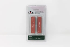 Kato 23-507B N Scale 40' Intermodal Containers Set of 2 K-Line Red - Picture 1 of 3