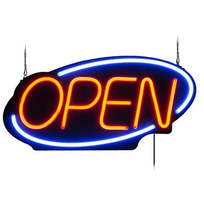 Large LED Open Sign Neon Light Bright for Restaurant Bar Pub Shop Store Business - Image 1 of 4
