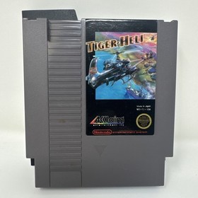 Tiger-Heli Nintendo NES - Cartridge Only - Tested & Works - Protective Sleeve