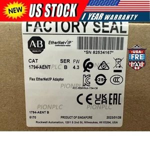 Allen-Bradley 1794-AENT New Flex I/O EtherNet/IP Adaptor AB 1794AENT US Free Tax - Picture 1 of 4
