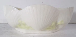 IRISH BELLEEK OCEA SHELL BOWL, CAPESANTE?, VASO, OTTIME CONDIZIONI - Foto 1 di 4