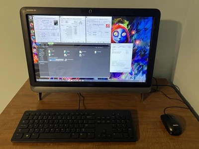 23.8" DELL Inspiron One 2305 AIO - Athlon X4 610e - 8GB RAM - 120GB SSD - Black - Image 1 of 4