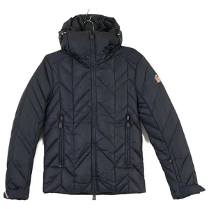 Moncler Grenoble Corbier Men's Navy Nylon Hoodie Down Jacket O #EI BHA - Picture 1 of 9