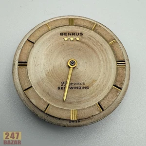 Benrus EE43 Automatikwerk gute Unruh läuft nicht wie besehen Teile oder Reparatur - Bild 1 von 6