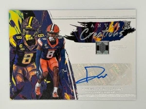GARRETT WILLIAMS 2023 Panini Chronicles Impeccable Draft Picks AUTO RC #CC-GWI - Picture 1 of 2