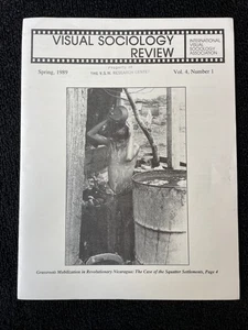 Vintage RARE Visual Sociology Review Spring 1989 - Vol 4, No 1 V7 - Bild 1 von 8