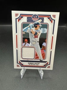 2024 Panini USA Baseball Stars & Stripes Konnor Griffin Jersey Card #USA-KG - Picture 1 of 2