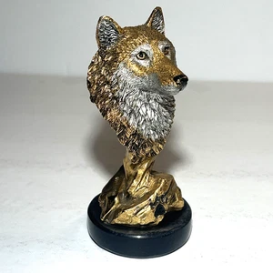 Massive Bronze Wolf Statue 1995 Cody Limited Edition 617/3500 Kitty Cantrell USA - Bild 1 von 11