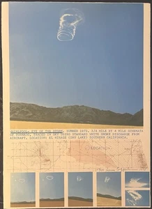 Dennis Oppenheim American Color Lithograph Signed Listed 1978 - Picture 1 of 5