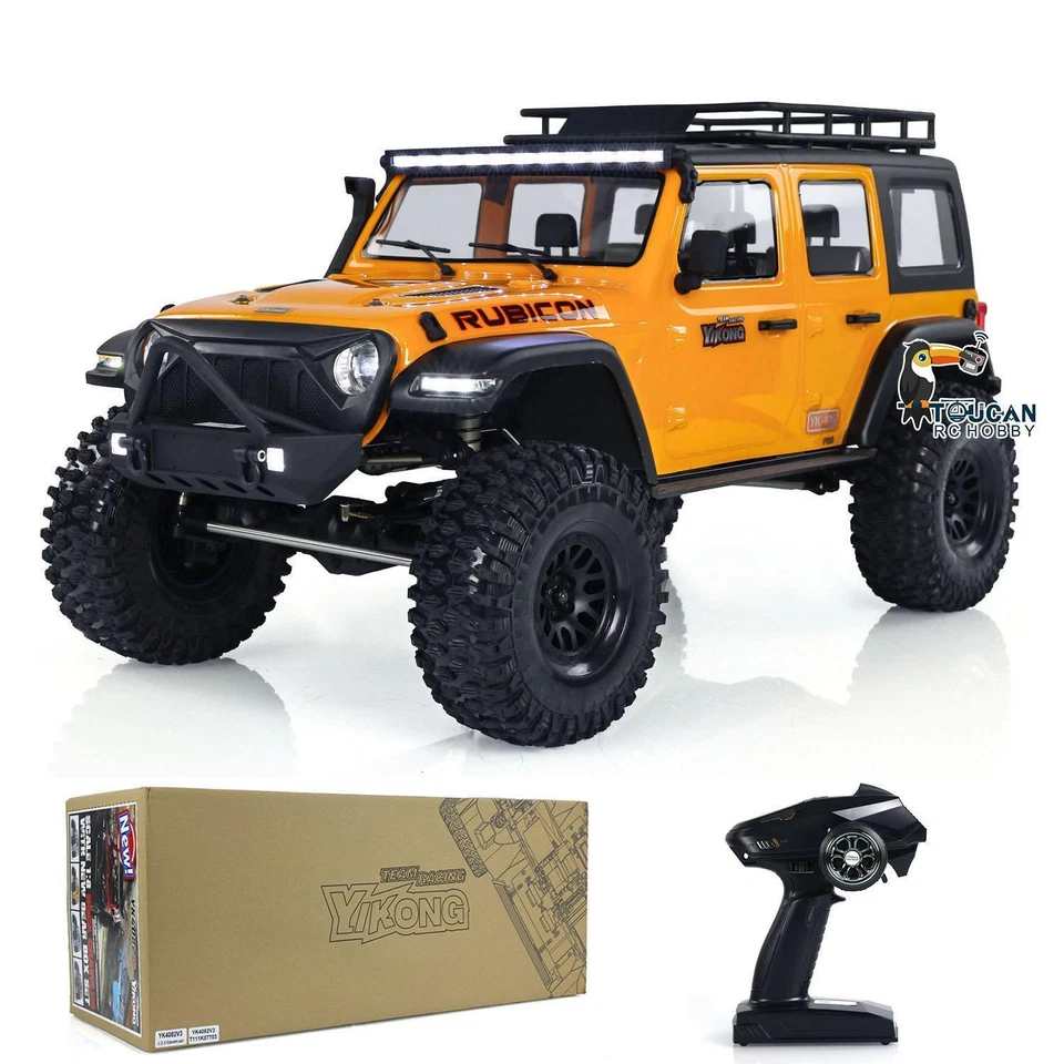 YIKONG YK4082 V3 1/8 RC Off-road Vehicles 4*4 Painted Assembled Rock Crawler Car - Image 1 of 4