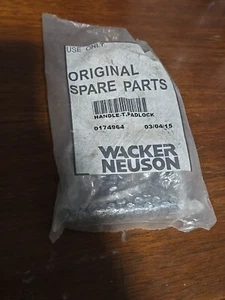 Wacker Neuson Handle T Padlock P/N 0174964 New! - Picture 1 of 5