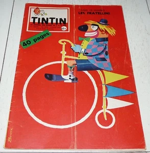 TINTIN 02/07 1959 N°558 HERGE TIBET FRATELLINI CIRQUE SA-3200 AUTO 24 H DU MANS - Imagen 1 de 5