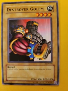 YU-GI-OH METAL RAIDERS #MRD40 DESTROYER GOLEM  - Picture 1 of 2