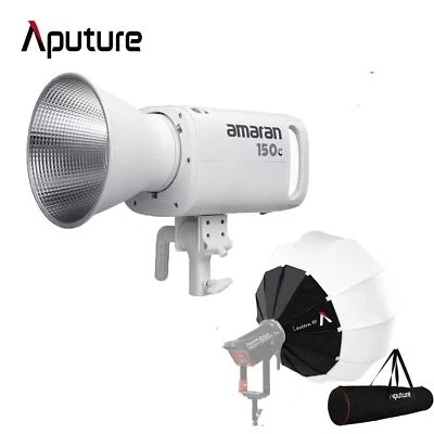 Amaran 150c 150W RGBWW COB LED Video Light 2500K-7500K + Lantern 90cm Softbox AU - Image 1 of 4