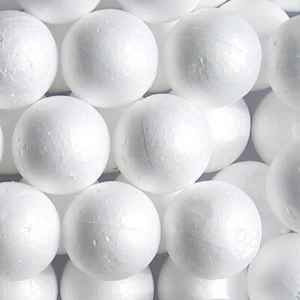 72 Foam Balls 2" School Christmas Arts Crafts Modeling Smooth Polystyrene - Picture 1 of 1