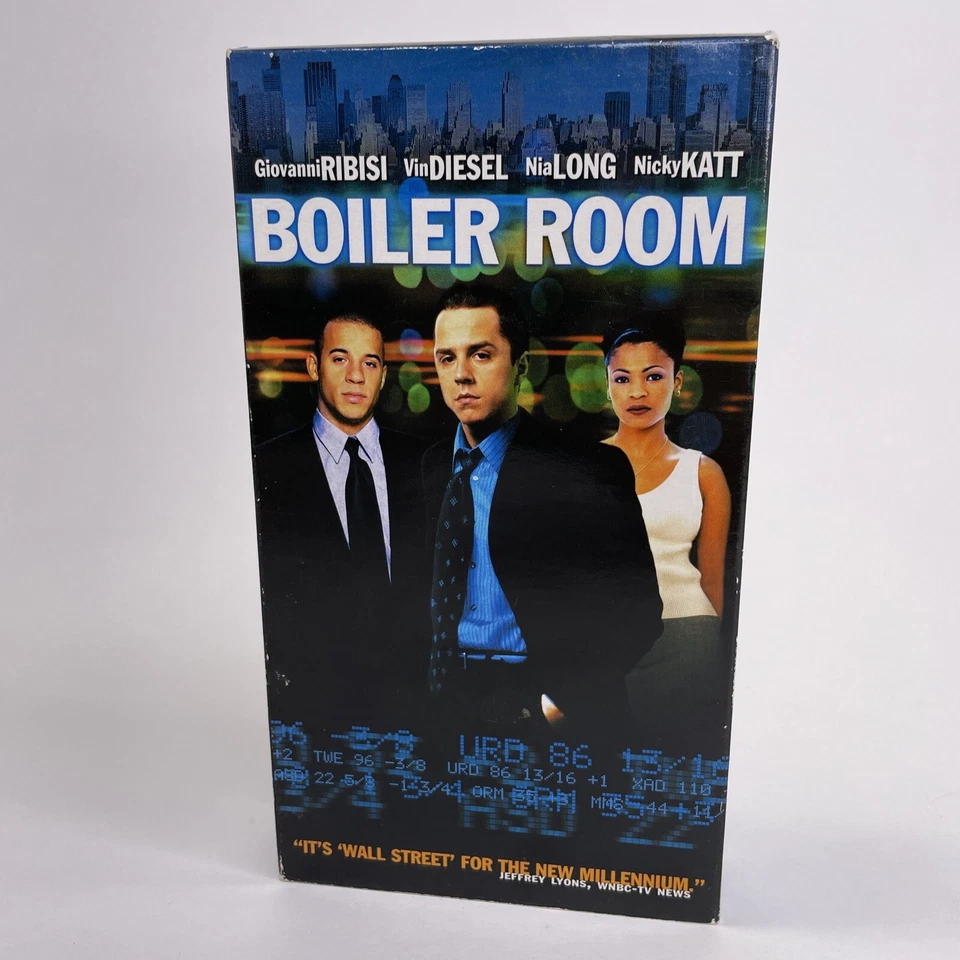 Boiler Room (VHS, 2000) Vin Diesel, Ben Affleck, Giovanni Ribisi, Nicky Katt Foto 1 de 4