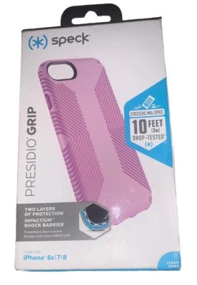 Funda Speck Presidio Tintada para iPhone 6S/7S/Rosa Metálico/Rosa Magenta Foto 1 de 2