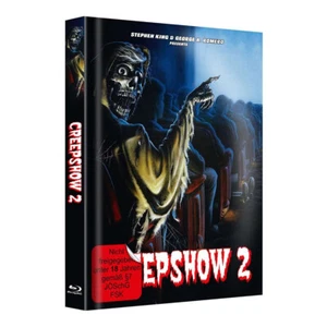 Mediabook Creepshow 2 II Cover A Stephen King & George A.Romero Blu-Ray DVD New - Picture 1 of 1