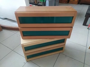 Foppapedretti Il Tappabuchi "Settanta" Modulo a Due Cassetti 68,6x23,6x39,1cm - Imagen 1 de 10