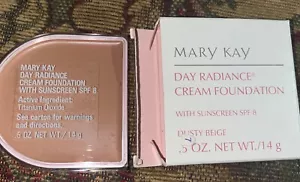 Mary Kay DAY RADIANCE Foundation Cream DUSTY BEIGE .5 oz BNIB - Picture 1 of 1