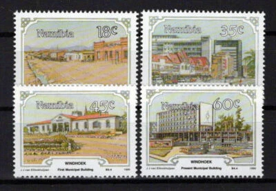 Edificios de arquitectura Namibia SWA 666-669 MNH ZAYIX 0424S0153M Foto 1 de 3
