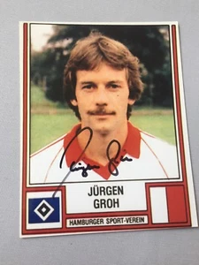 JÜRGEN GROH HSV 1982/83 signed original signiertes Foto 10x13 Autogramm - Picture 1 of 1