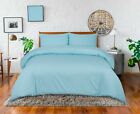 100% EGYPTIAN Cotton T250 Duvet Cover Set and Matching Extra Deep Fitted Sheet 
