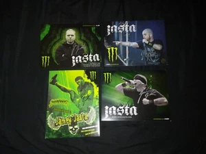 Jamey Jasta Hatebreed Official Monster Energy COMPLETE SET 8X10" Autographed - Bild 1 von 10