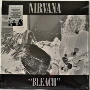 SUB POP RECORDS SP 834 USA NIRVANA "Bleach" 180g WHITE VINYL LTD #2LP SEALED - Picture 1 of 3