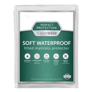 Allerease Twin XL Perfect Protection Soft Waterproof Machine Washable Fitted Mat - Picture 1 of 5