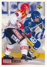 1995-96 Swedish Upper Deck #27 ROGER KYRÖ - Brynaes IF