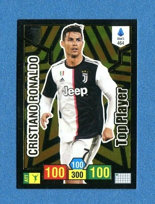 CALCIATORI 2019-20 -Adrenalyn Panini- Card TOP PLAYER n. 464 - RONALDO -JUVENTUS - Immagine 1 di 2