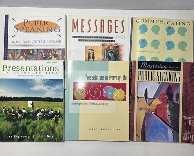Public Speaking, Presentations, Communicating in Business Textbook Lot, 6 Books - Image 1 of 4