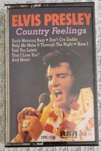 1987 Elvis Presley Cassette: Country Feelings. Tested: Quality Sound - Picture 1 of 24