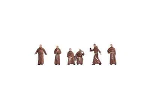 HO Scale People - 15401 - Monks - Without Benches - Picture 1 of 2