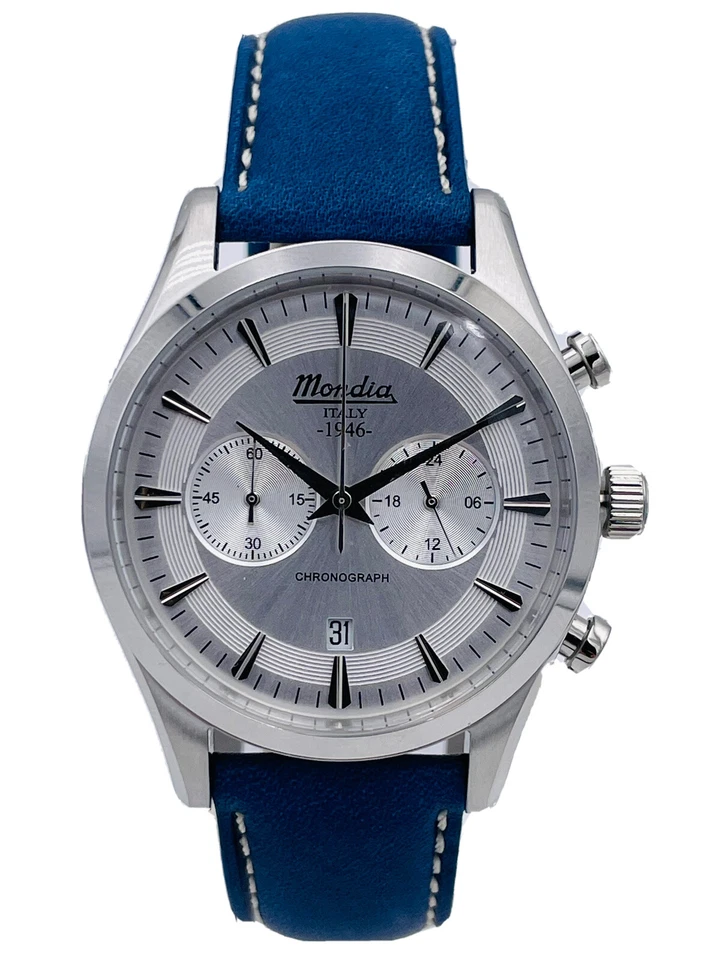 Orologio Mondia Italy Crono 1946 40mm Acciaio Mi801ACB/260 Scontatissimo Nuovo