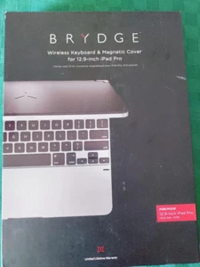 Brydge Wireless Keyboard & Magnetic Cover for 12.9" iPad Pro 3rd Gen 2018 NIB - Picture 1 of 5