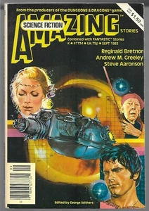 AMAZING STORIES 1983 SEPT NEW CONDITION PINE CASTLE BY R. A. LAFFERTY - Picture 1 of 3