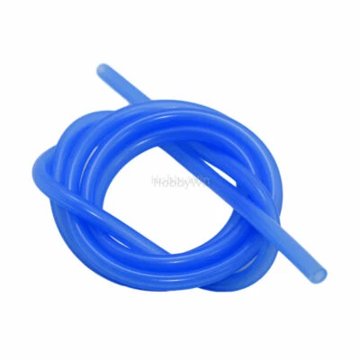 5x2.5mm Silicone Fuel Line 100cm Blue Color RC Model Vehicle Engine Oil Pipeline - Image 1 of 4