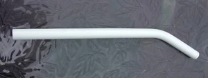 GT LARGE CIRCLE STAMP LAY / LAID BACK SEAT POST POWDERED WHITE OLD SCHOOL BMX - Picture 1 of 16