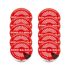 SCHO-KA-KOLA Zartbitter Schokoladenecken, 10er Pack