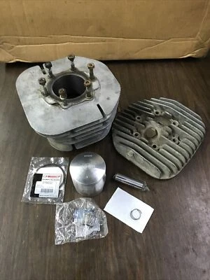 Cylinder barrel jug piston 1975 1976 Kawasaki KT250 KT 250 Trials 70mm bore kit - Image 1 of 4