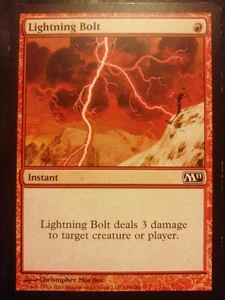 MTG Lightning Bolt / Relámpago - M11 - ENGLISH EXCELLENT - Imagen 1 de 2