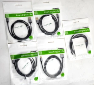 5x USB 2.0 auf Micro USB Kabel 1m schwarz #5 - Bild 1 von 3