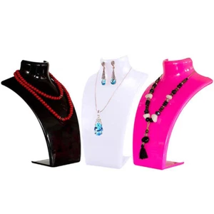 Schaufensterpuppe Büste Schmuckständer Halskette Display Halter Schmuck Organi_z8 - Bild 1 von 16
